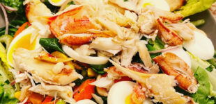 Dungeness crab salad